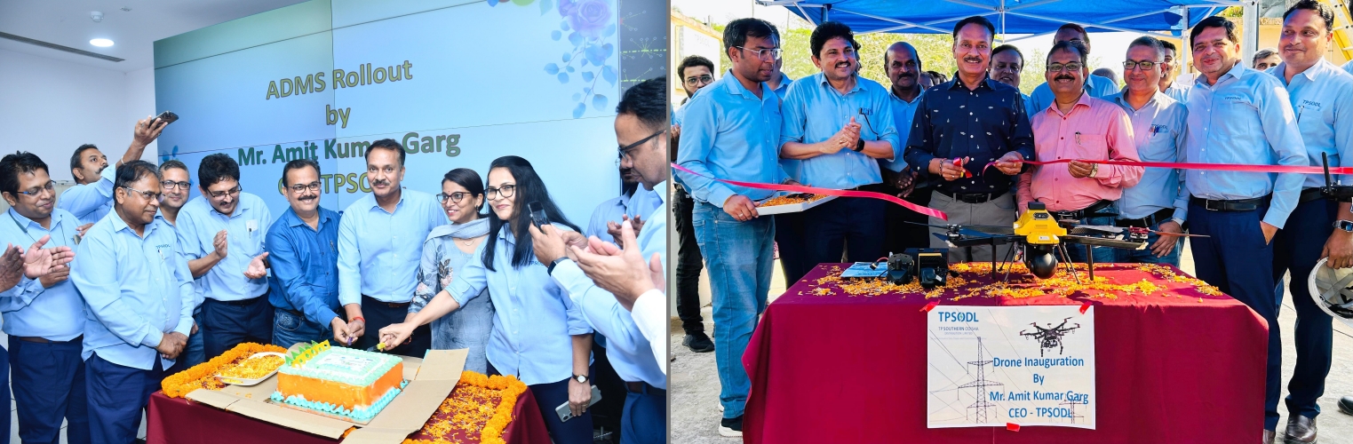 TPSODL Advances Digital Transformation with Drone Technology and ADMS Launch