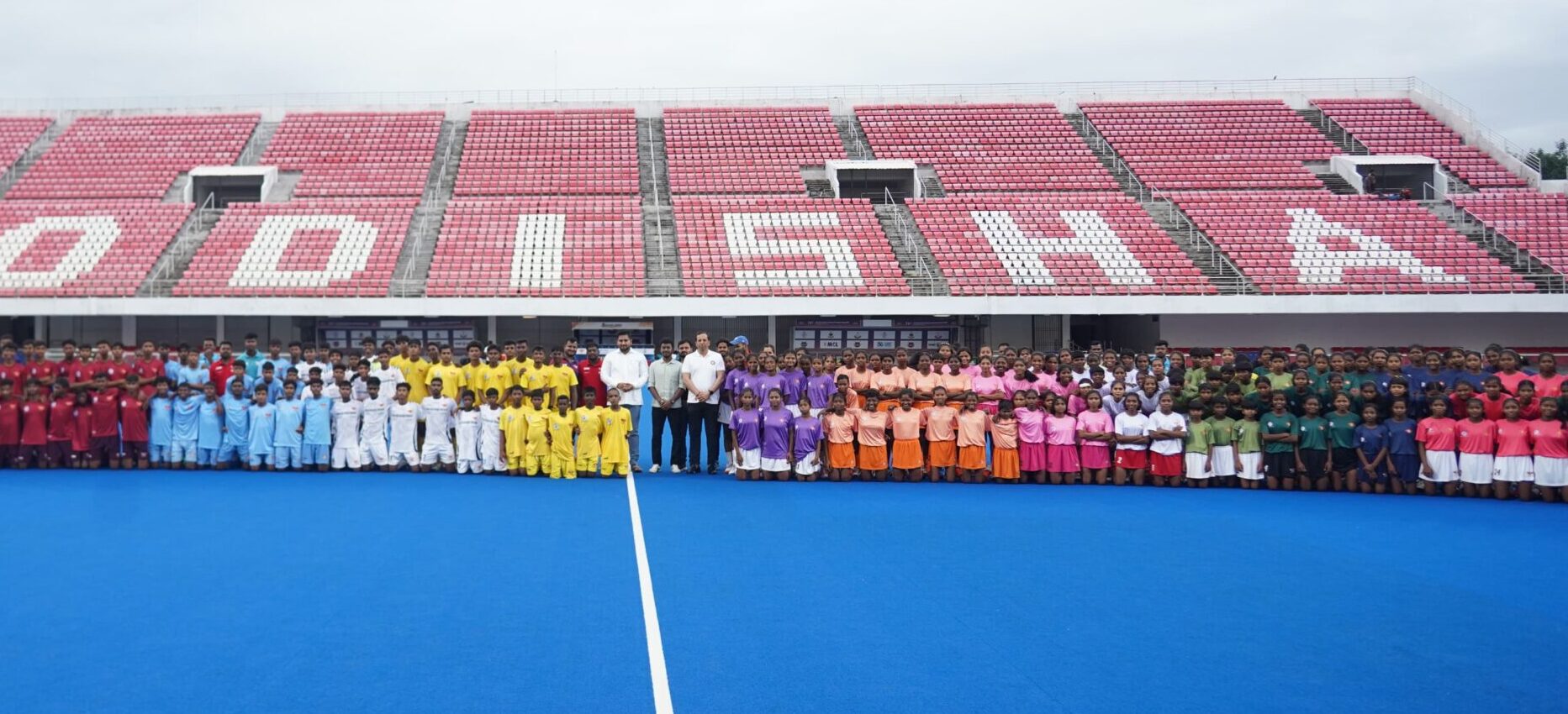 Naval Tata Hockey Grassroot League Championship at Kalinga Stadium