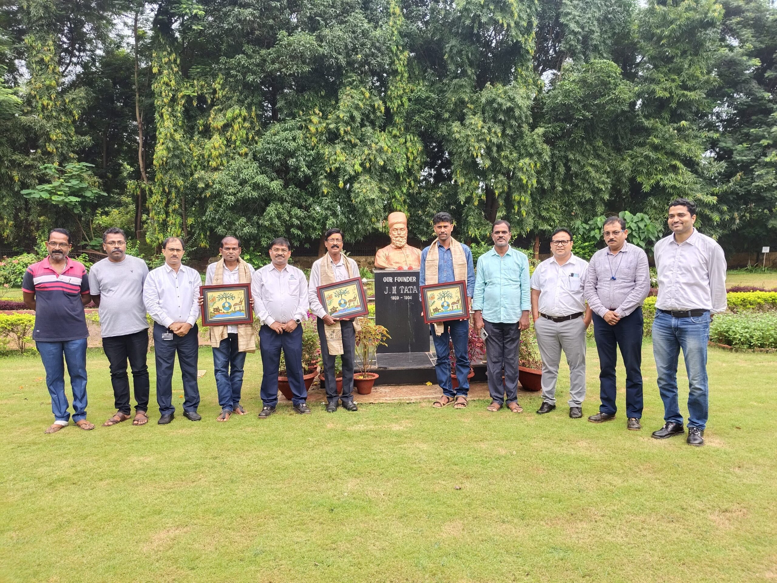Tata Steel Foundation Observes World Humanitarian Day at Sukinda Chromite Mine